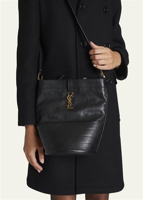 Saint Laurent Seau Fermoir Small YSL Crossbody 